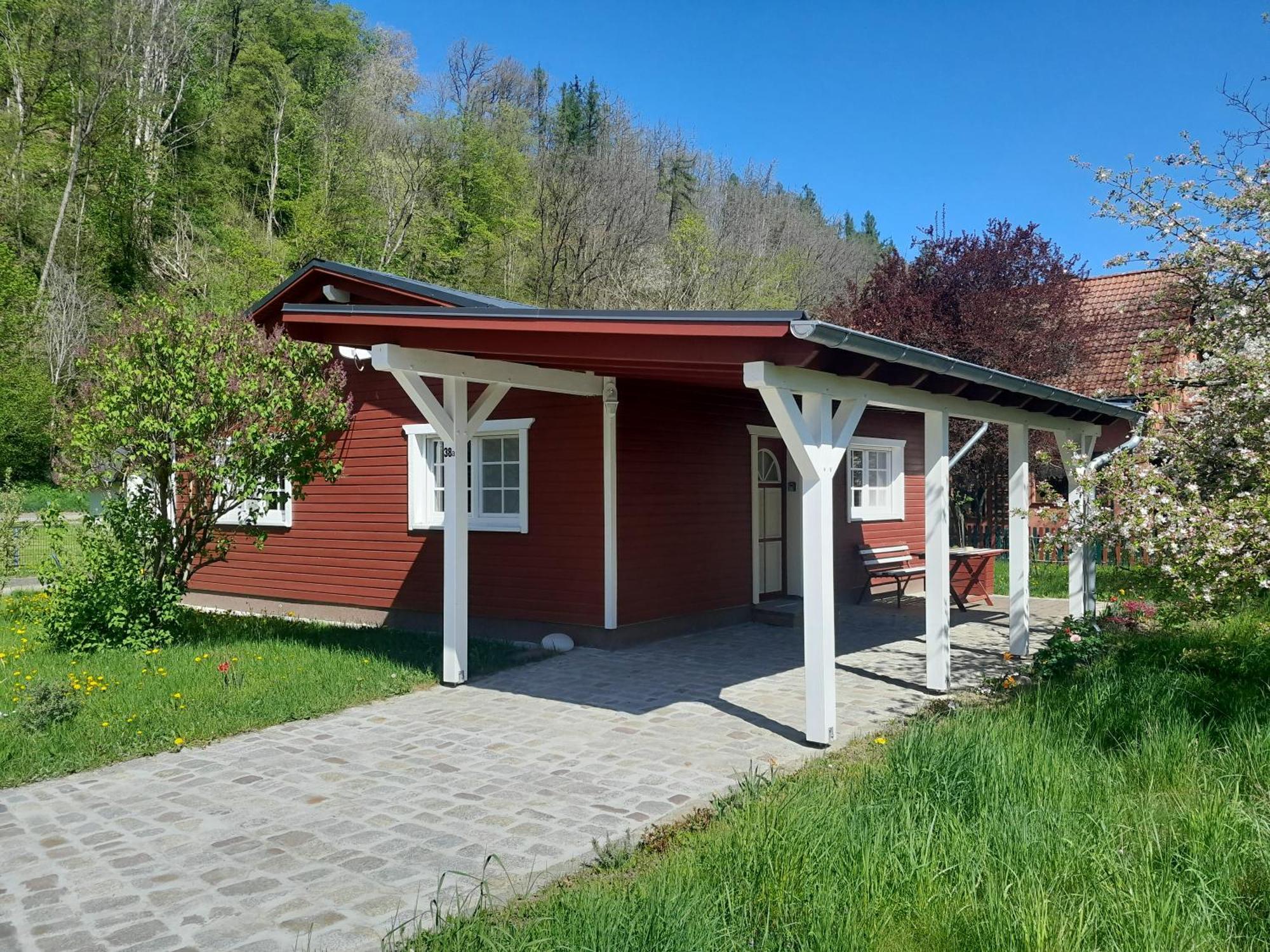 Ferienhaus Am Wald Wippra Екстериор снимка